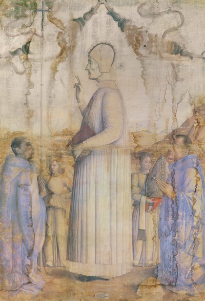 Saint Lawrence Giustiniani (1381-1455) by Gentile Bellini